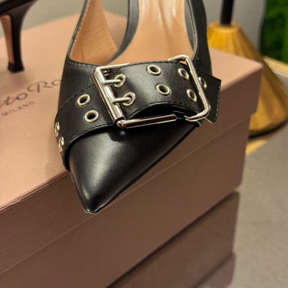 Gianvito Ross Milano Leith Slingback Pumps - Picture 7 of 11